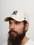 Бейсболка 47 BRAND арт. B-MVPSP17WBP-NT New York Yankees MLB (кремовый)